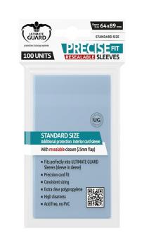UG Precise-Fit Sleeves Resealable Japan Clear100ct